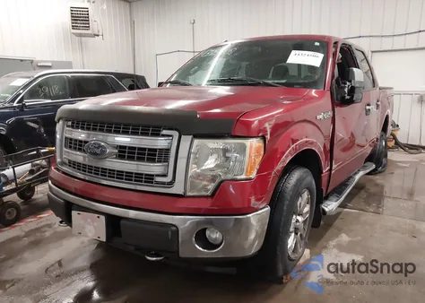 2013 Ford F-150 Xlt from USA, damaged, VIN 1FTFW1EF3DKD22041